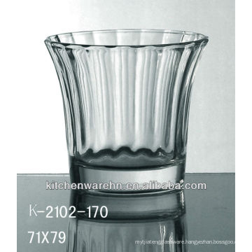 2013 most popular flower cup/wine glass/glassware/glassware /glass bottle/wine glass/drink glass with embossed logo